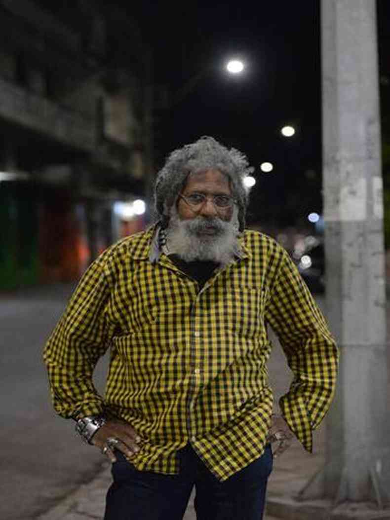 Lcio Jorge Vieira  morador do bairro h 30 anos(foto: Tlio Santos/EM/D.A Press)
