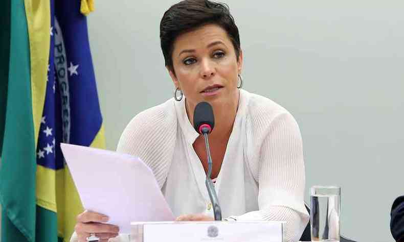 Cristiane Brasil tenta virar ministra h 12 dias(foto: Gilmar Felix/Cmara dos Deputados)