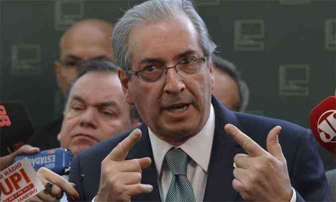 'Essa lama, em que est envolvida a corrupo da Petrobras, cujos tesoureiros do PT esto rpesos, essa lama eu no vou aceitar'(foto: Antonio Cruz/ Agencia Brasil)