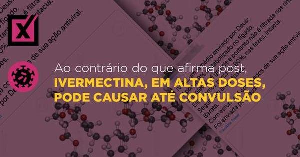 Ivermectina em altas doses pode causar intoxicação e até convulsão - Vimarsana News