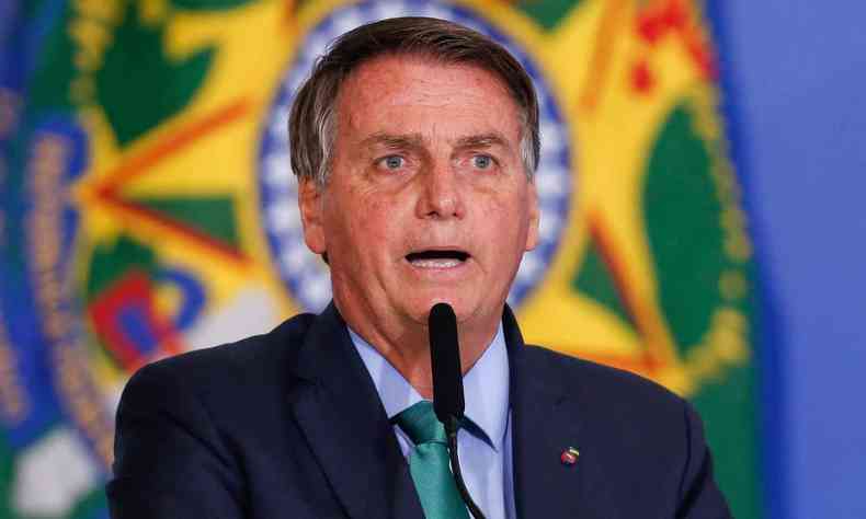 Bolsonaro voltou a descartar a possibilidade de promover congelamento de preos (foto: Sergio Lima / AFP)