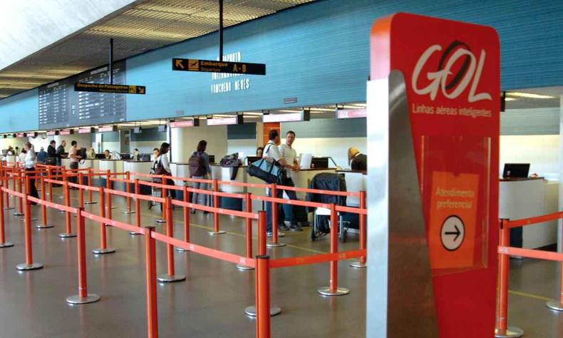Check-in da Gol em Confis