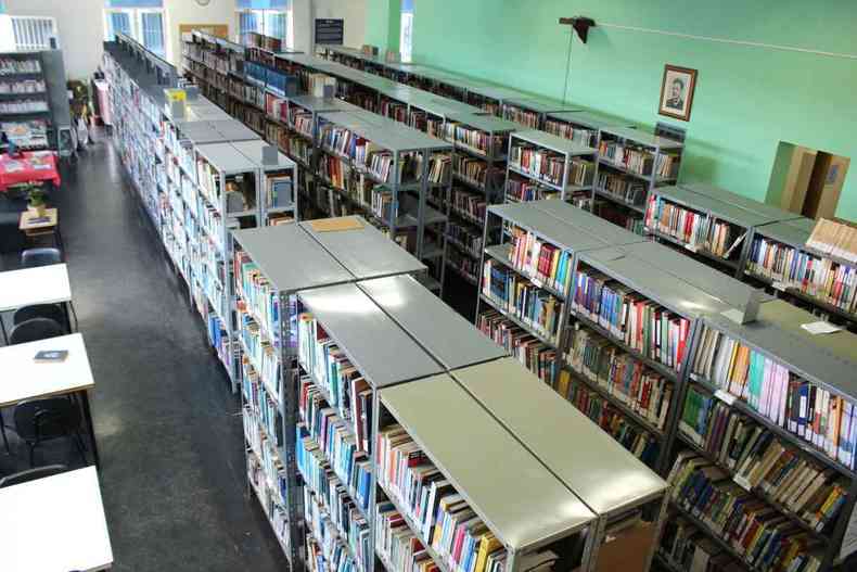 Biblioteca ter ponto de conexo e alunos podero ter at duas horas dirias de acesso(foto: Divulgao/Joo Bamasan)