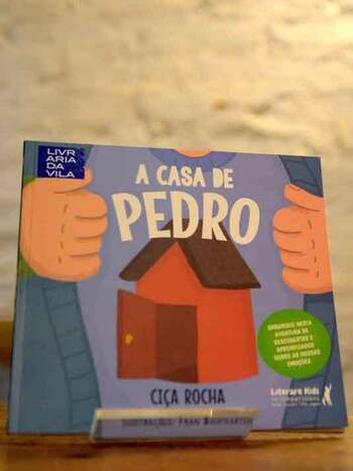 Capa do livro A casa de Pedro