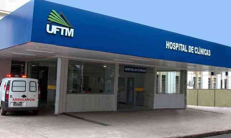 Fachada do Hospital das Clnicas de Uberaba