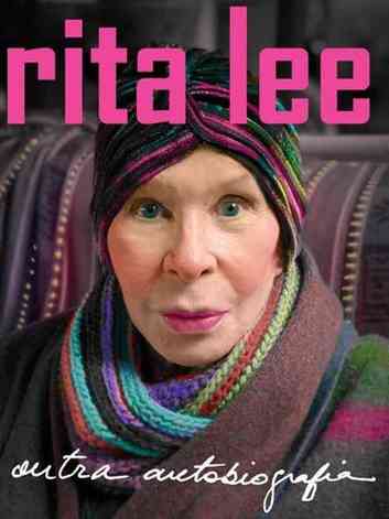Capa do livro Outra autobiografia traz a foto de Rita Lee de turbante