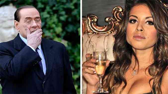 Berlusconi respondeu processo por suposta relao com Karima El Mahroug(foto: FILIPPO MONTEFORTE GIUSEPPE ARESU / AFP)