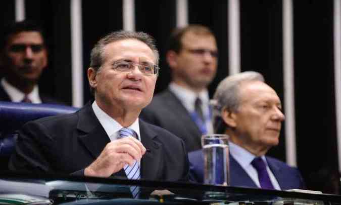 Renan Calheiros afirmou que  preciso que negociao com servidores avance(foto: Marcos Oliveira/Agncia Senado)