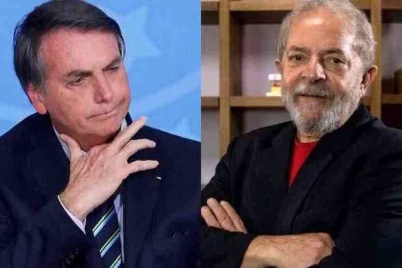 Bolsonaro e Lula 
