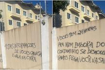 Condomnio em Fortaleza sob ameaa: Vocs tm 24h para sair