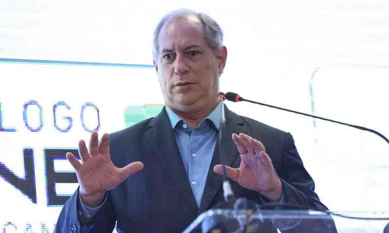 Ciro Gomes criticou o presidente Jair Bolsonaro(foto: José Cruz/Agência Brasil)