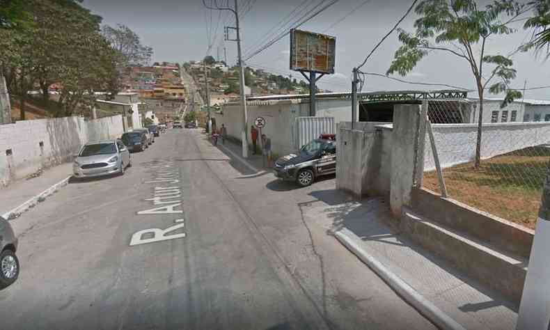 Ocorrncia foi encerrada em delegacia de Ribeiro das Neves(foto: Google Street View/Reproduo)