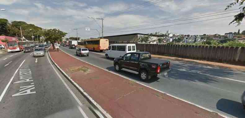 Motorista foi detido e encaminhado para o Detran(foto: Reproduo/Google Street View)