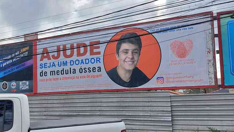 Outdoor em Pouso Alegre, incentivando a doao de medula