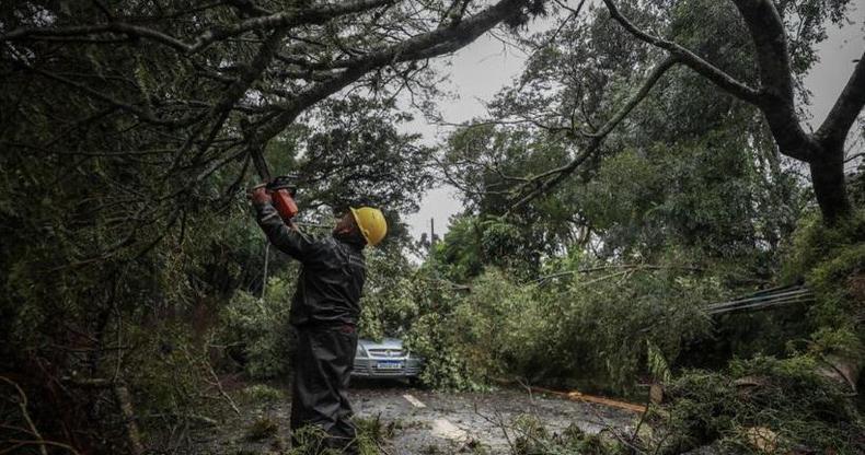 (foto: Prefeitura POA/Divulgação) Ciclone no RS