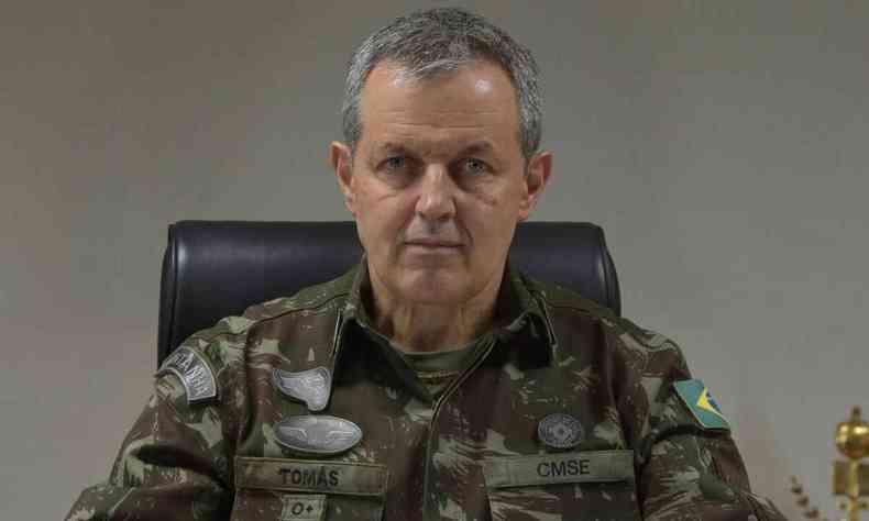 O general Toms Miguel Min Ribeiro Paiva, novo comandante do Exrcito Brasileiro