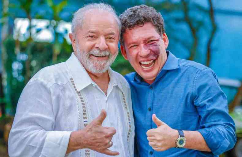 Lula e Reginaldo Lopes 