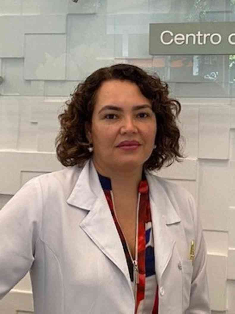 Lizia Caldeira, nefrologista da Frenesius(foto: Arquivo pessoal)
