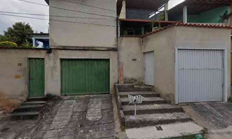 A vítima tentou escapar correndo para a Rua Ribeirão Vermelho, onde o corpo foi encontrado(foto: Google maps)
