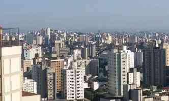Vista do Bairro So Lucas, na Regio Centro-Sul de Belo Horizonte(foto: Paulo Filgueiras/EM/DA Press)