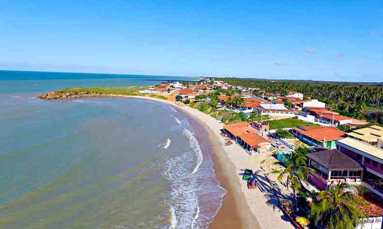 Touros  uma das cidades mais lindas do litoral do Rio Grande do Norte(foto: Secretaria Municipal de Turismo de Touros/Divulgao)