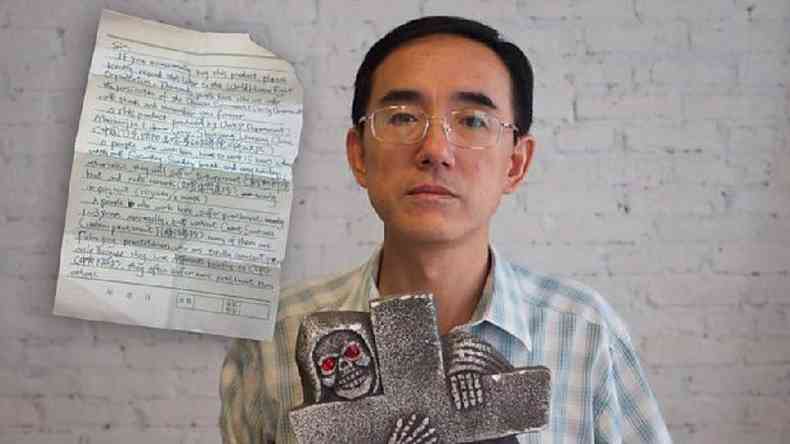 Carta escrita por Sun Yi e encontrada por americana teve grande repercusso internacional e causou indignao na China