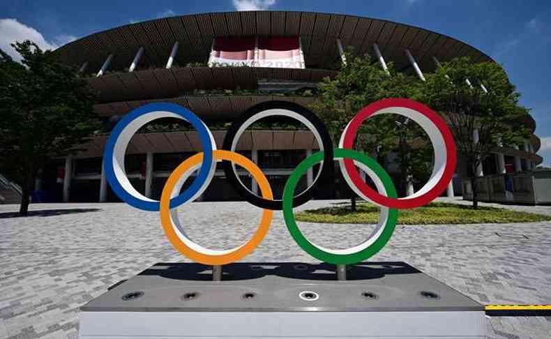 Estdio Olmpico de Tquio receber a Cerimnia de Abertura dos Jogos (foto: AFP)