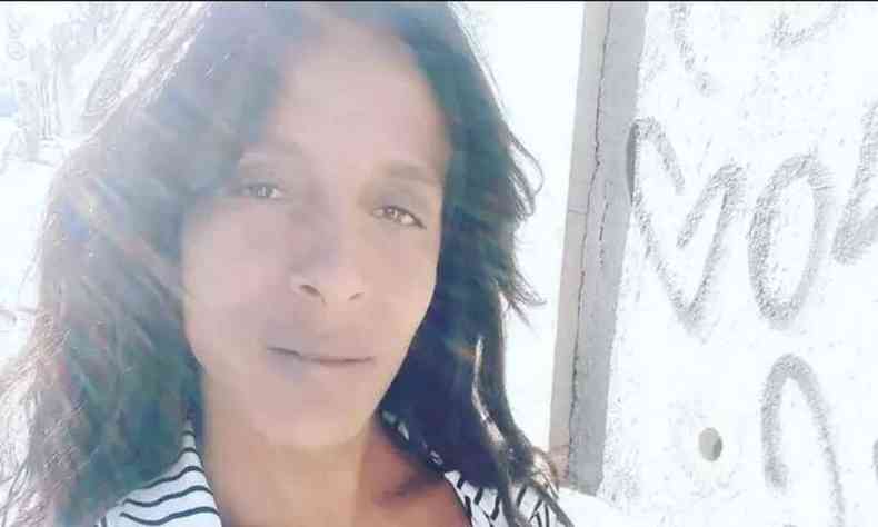 Foto do rosto de uma mulher trans, assassinada na Grande BH neste domingo