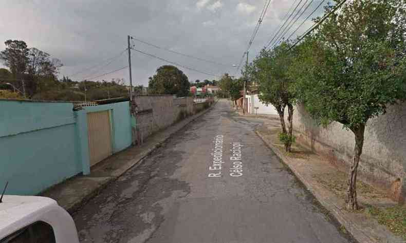 Acidente aconteceu no Bairro Ouro Preto, na Pampulha(foto: Google Street View / Reproduo)