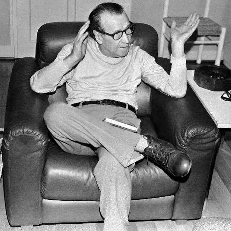 Georges Simenon, escritor belga de lngua francesa (foto: AFP)