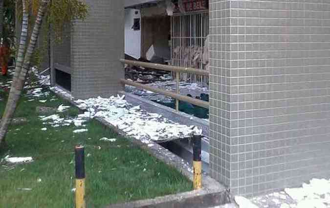 O restaurante ficou completamente destrudo(foto: Rodolfo Costa/CB/DA Press)