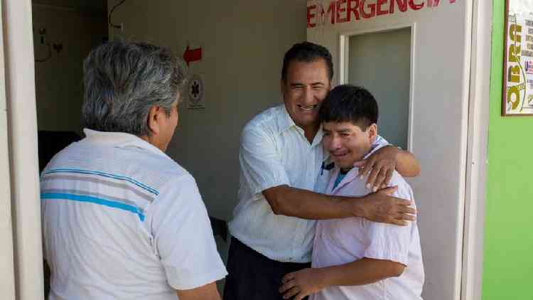 O enfermeiro Joaqun Delgado destacou que Luis Fermn recebeu apenas a primeira dose da vacina contra plio