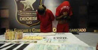 Crime aconteceu em junho deste ano. Dinheiro recuperado foi apreendido nas resid�ncias do casal(foto: Jair Amaral/EM/DA Press)