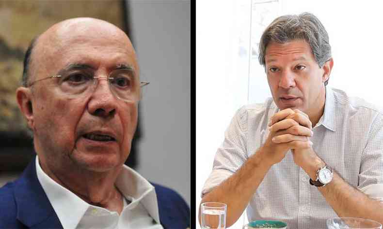 Henrique Meirelles e Fernando Haddad(foto: Gladyston Rodrigues/EM/D.A Press e Cludio Kbene/Divulgao)