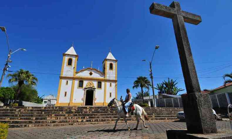 Queluzito, na Região Central de Minas, permanece sem casos de coronavírus(foto: 05/08/2020 - Gladyston Rodrigues/EM/D.A Press)