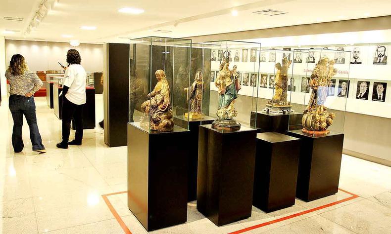 Exposição será aberta ao público hoje e ficará em cartaz por seis meses no Memorial do Ministério Público, na Região Centro-Sul da capital(foto: EDÉSIO FERREIRA/EM/D.A PRESS) Memorial do Ministério Público