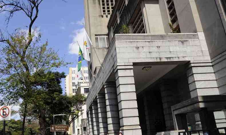 Sede da Prefeitura de Belo Horizonte, localizada na Regio Central da capital mineira(foto: Rodrigo Clemente/Prefeitura de Belo Horizonte)