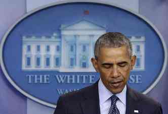 Presidente Barack Obama fez pronunciamento condenando o terror(foto: AFP Photo)