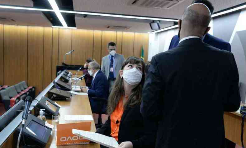 Parecer de Laura Serrano foi aprovado pela comisso(foto: Guilherme Dardanhan/Assembleia Legislativa de Minas Gerais)