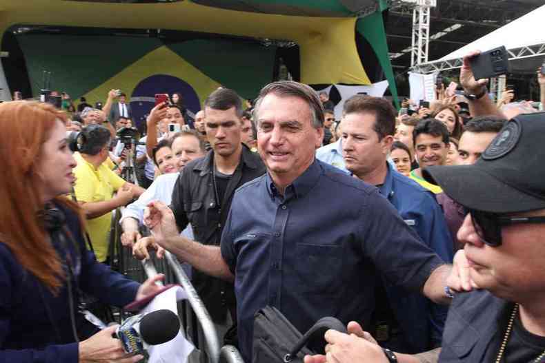 O presidente Jair Bolsonaro