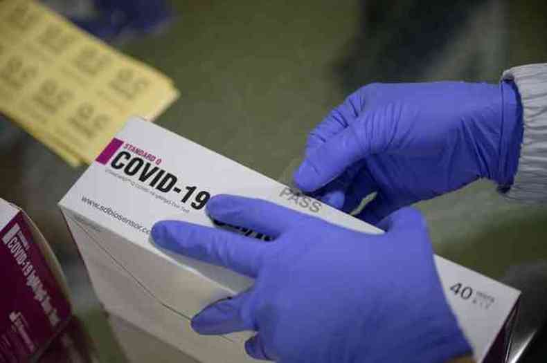 Frequncia de testes para coronavrus deve aumentar no pas(foto: Ed Jones/AFP)