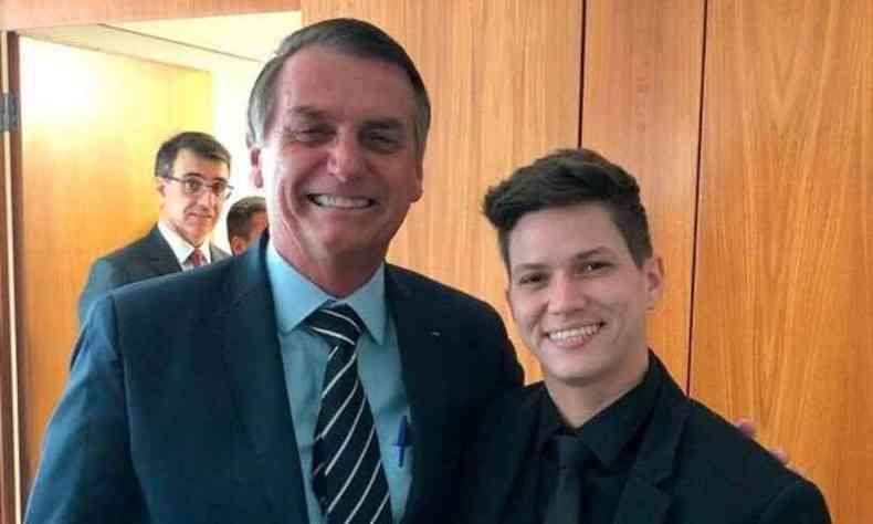 Jair Bolsonaro e Karol Eller