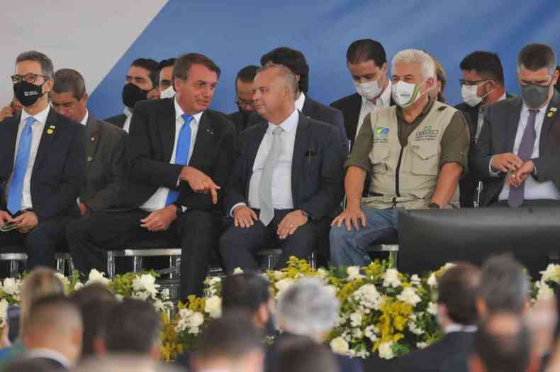 Bolsonaro esteve em Minas para comemorar 1000 dias de governo