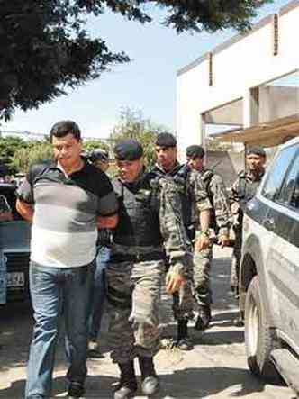 Presidente da Cmara, Carlos Braga, detido(foto: Paulo Filgueiras/EM/D.A Presso)