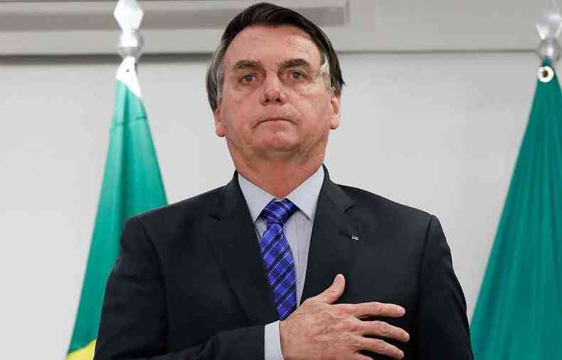 Uma das alegaes do presidente Jair Bolsonaro para vetar a destinao exclusiva da verba para o combate  COVID-19 foi que a mudana desrespeita o teto de gastos(foto: Isac Nbrega/PR)