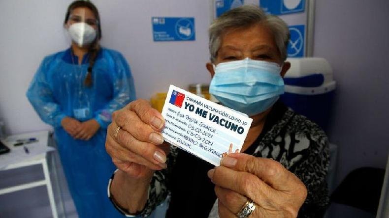 O Chile tem uma das campanhas de imuniza��o contra a covid-19 mais adiantadas do mundo(foto: Getty Images)