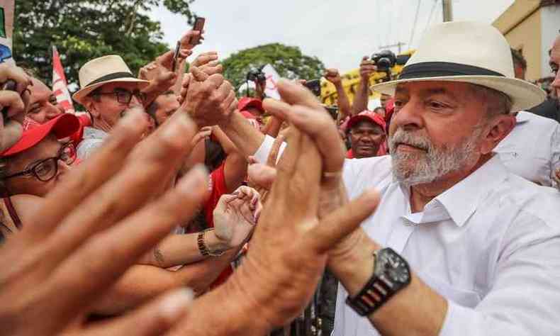 O ex-presidente Lula manteve a preferncia do eleitorado, mesmo depois da condenao no TRF4(foto: Ricardo Stuckert)