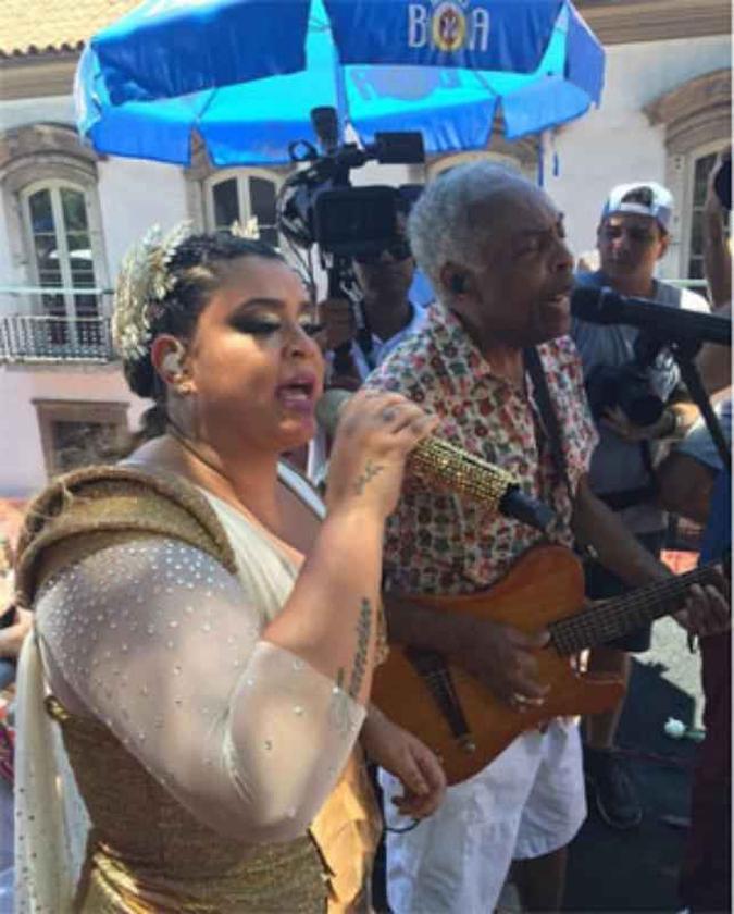 Bloco da Preta leva milhares de folies ao centro do RioReproduo/Instagram