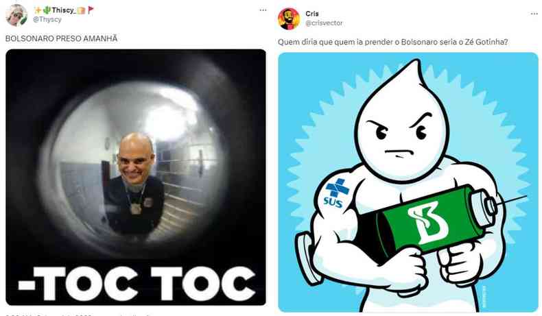 memes sobre a operao de busca e apreenso contra Jair Bolsonaro