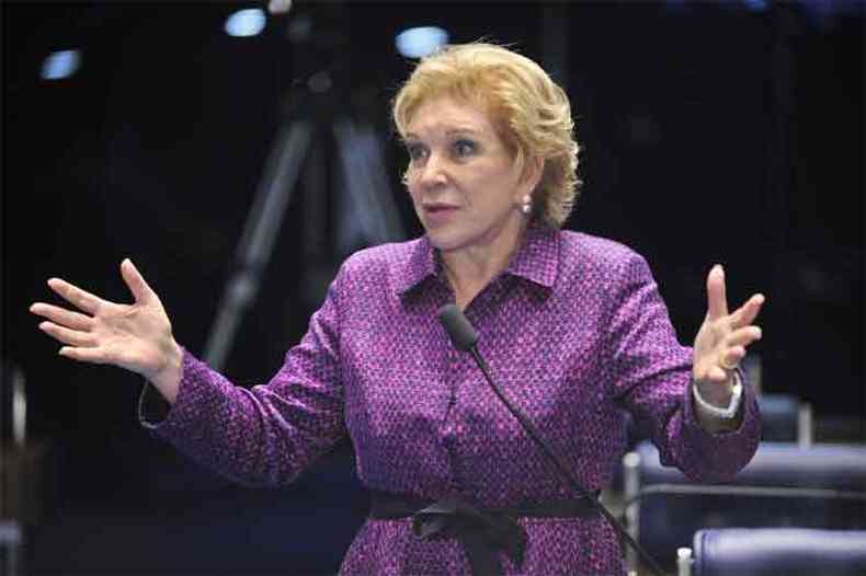 Na semana passada, a senadora Marta Suplicy fechou um acordo com o vice-presidente, Michel Temer, no qual aceitou se filiar ao PMDB(foto: Waldemir Barreto/ Agencia Senado)